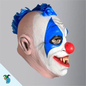 mascara payaso colmillos